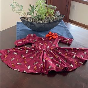 Dot dot smile 2t warm ballerina dress